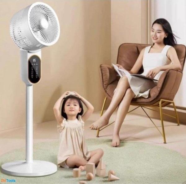 Zhltools Dijital Ekranlı Uzaktan Kumandalı Ayaklı Vantilatör - Image 1