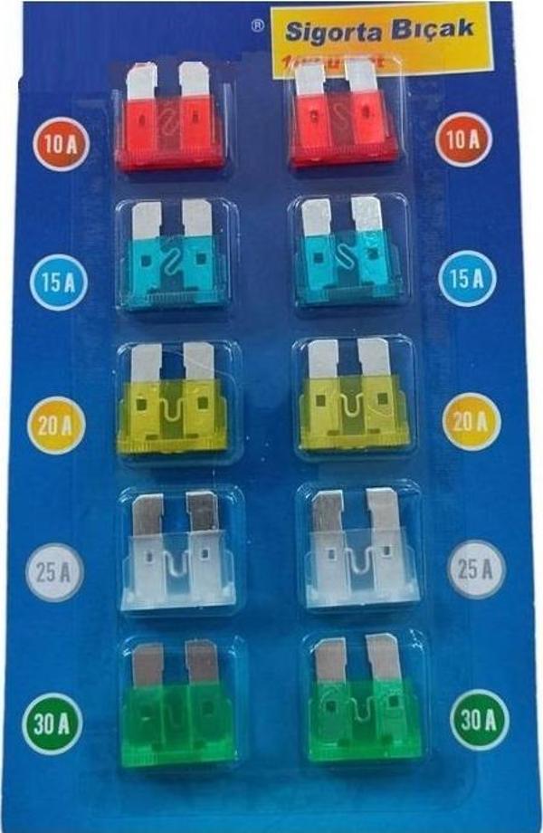 Zhltools Standart Bıçak Sigorta 10'lu Set - Image 1