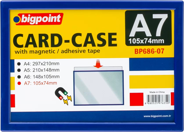 Bigpoint A7 Mıknatıslı(Magnetic) Afiş Muhafaza Kabı - Image 1