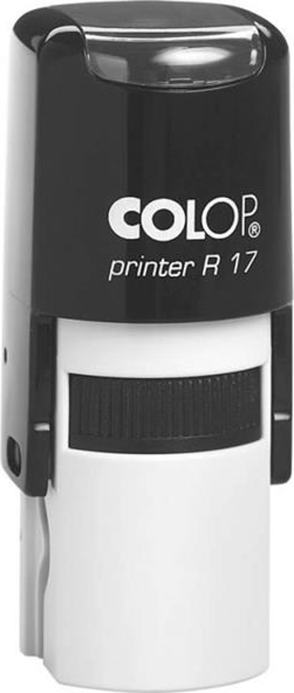 COLOP R17 YUVARLAK SİYAH KASA SİYAH KEÇE - 17MM - Image 1