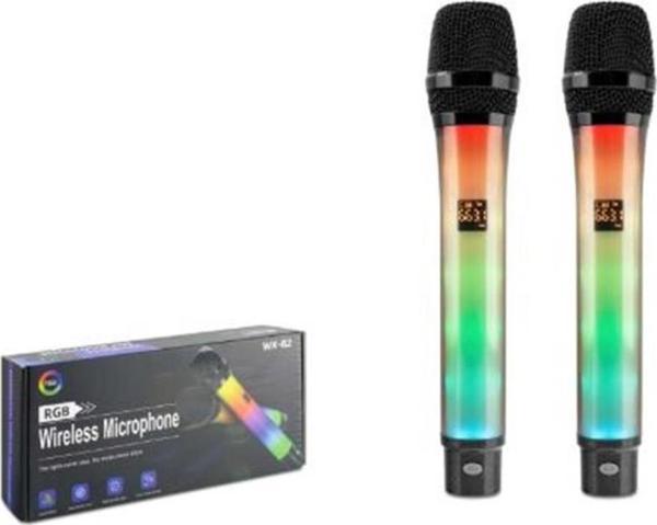 Hadron Wx-82 Kablosuz 2-Mikrofon Uhf Rgb - Image 1