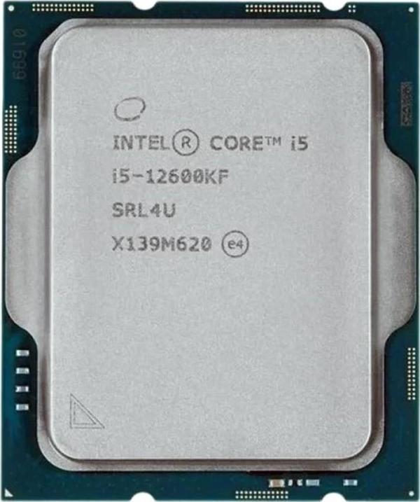 Intel Core İ5 12600Kf Tray 3,7 Ghz 20 Mb Cache 1700 Pin Kutusuz Fansız İşlemci - Image 1
