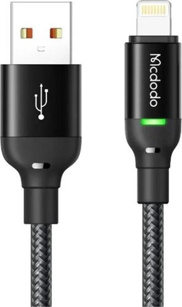 Mcdodo Ca-2700 İphone Lightning Şarj Ve Data Kablosu 120 Cm Siyah - Image 1