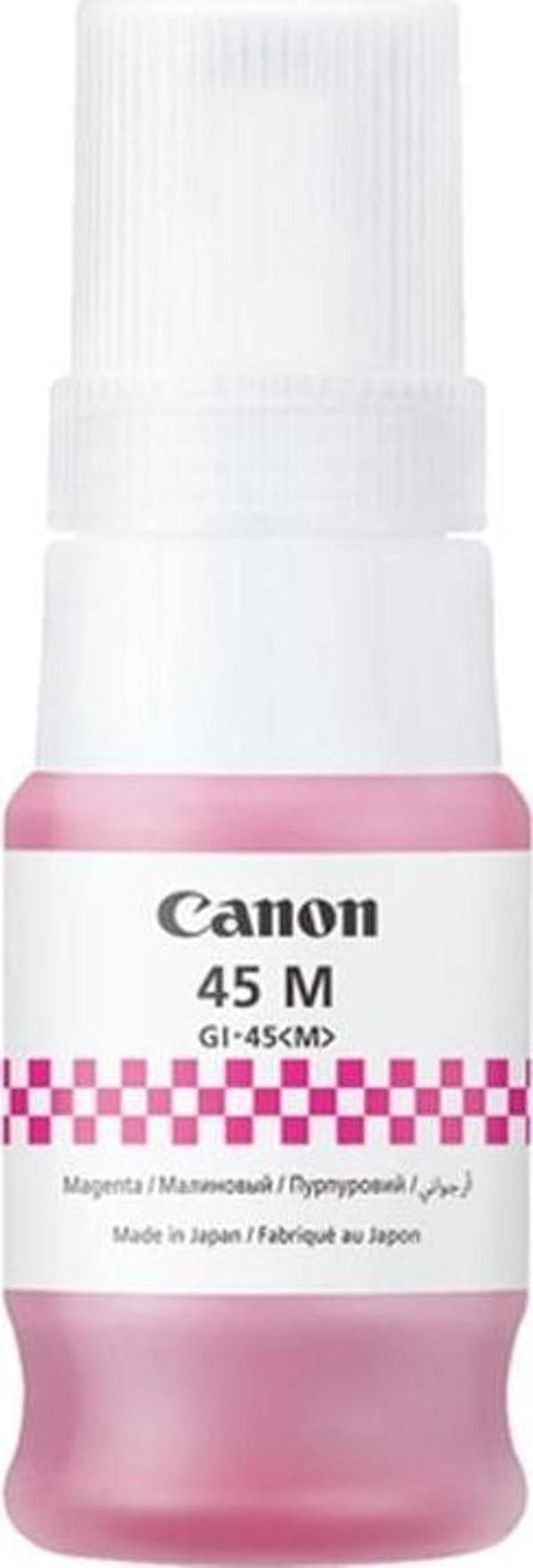 Canon Gi-45M Magenta Kırmızı Şişe Mürekkep - Image 1