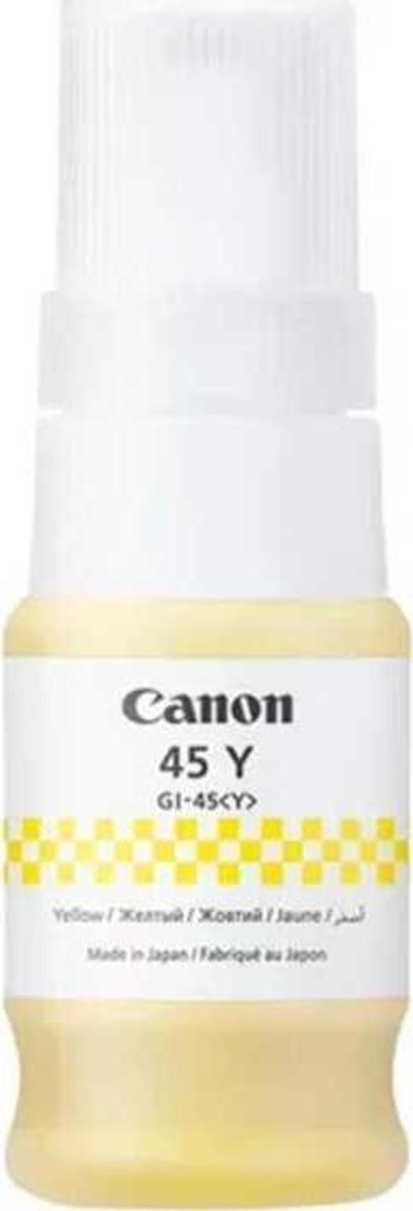 Canon Gi-45Y Yellow Sarı Şişe Mürekkep - Image 1