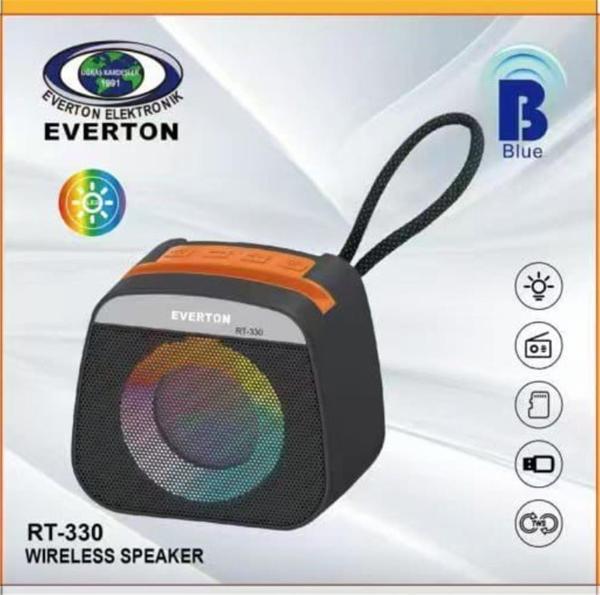 Everton Rt-330 Bluetooth Usb-Tf-Aux Şarjlı Ses Bombası Rgb (Karışık Renk 1 Adet) - Image 1