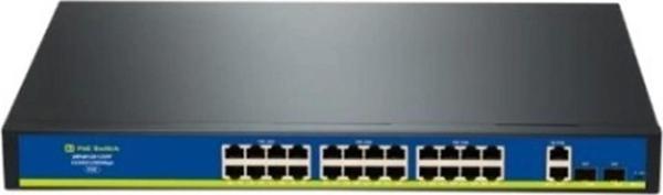 Nova Hif2422Gbl-C 16 Port Poe+ 10-100 Mbps 2 Port 10-100-1000 Mbps 2 Sfp Switch - Image 1