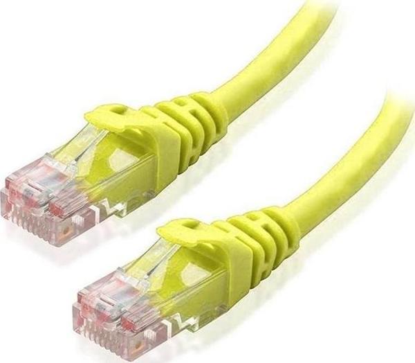 Teldata Tld-030Yy Cat6 30 Cm Sarı Utp Patch Kablo - Image 1