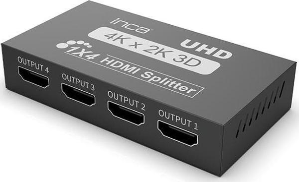 İnca İhsk-430 Hdmi Splitter 1 İn 4Out 4K@30Hz Switch (Giriş 1 Hdmi,Çıkış 4 Hdmi) - Image 1