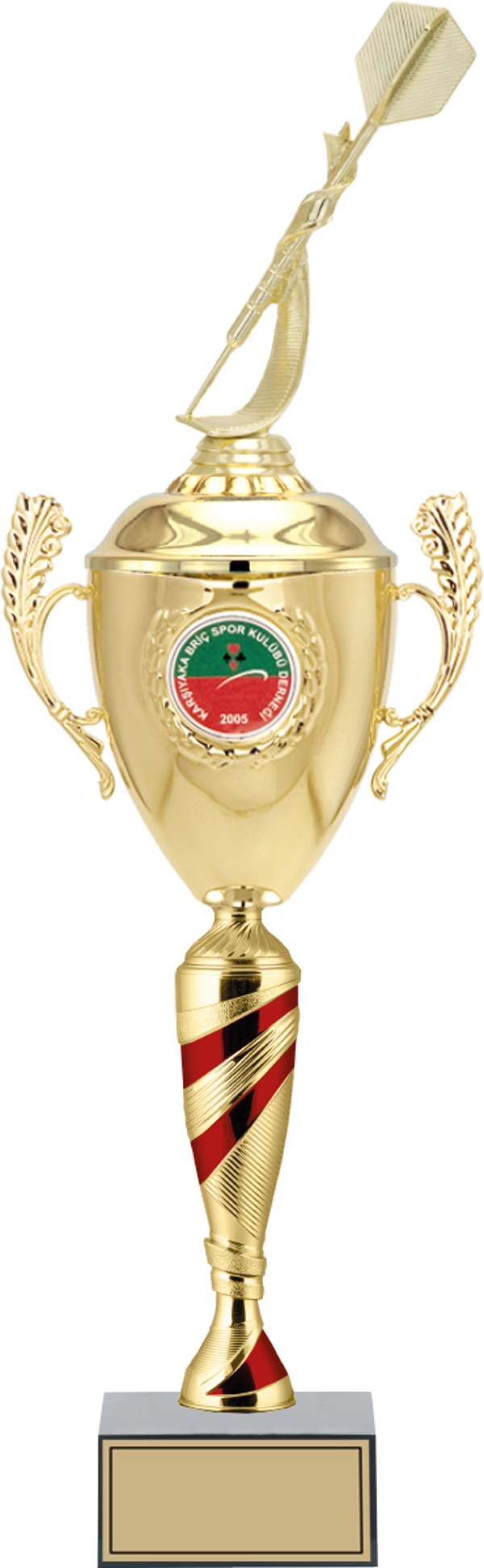 ODAK KUPA - Figürlü Kupalar - Dart Figürlü Kupalar FG-082 C - 57 cm - Image 1