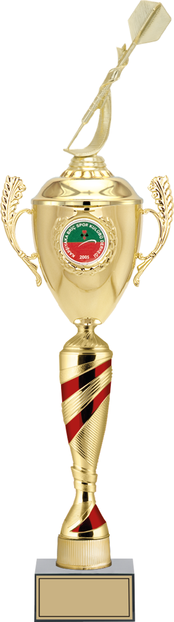 ODAK KUPA - Figürlü Kupalar - Dart Figürlü Kupalar FG-084 B - 66 cm - Image 1