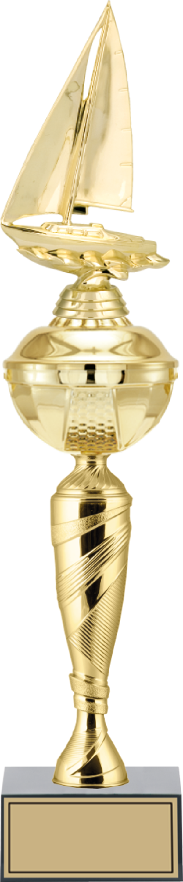 ODAK KUPA - Figürlü Kupalar - Yelken Figürlü Kupalar FG-075 C - 48 cm - Image 1