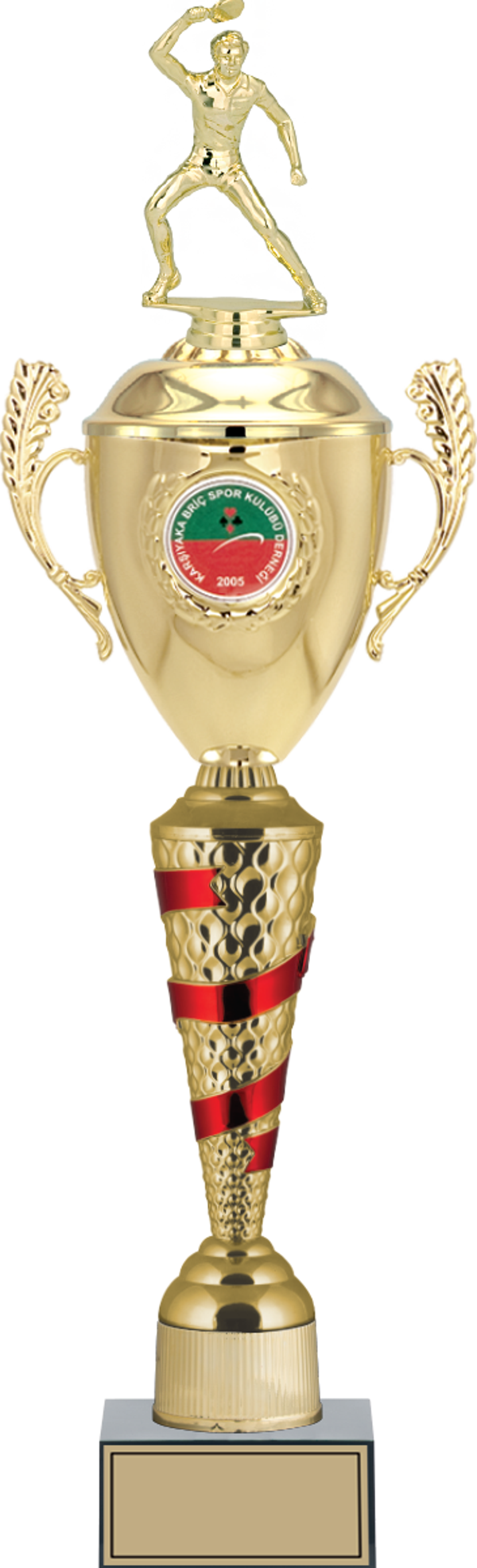 ODAK KUPA - Figürlü Kupalar - Masa Tenisi Erkek Figürlü Kupalar FG-084 B - 62 cm - Image 1