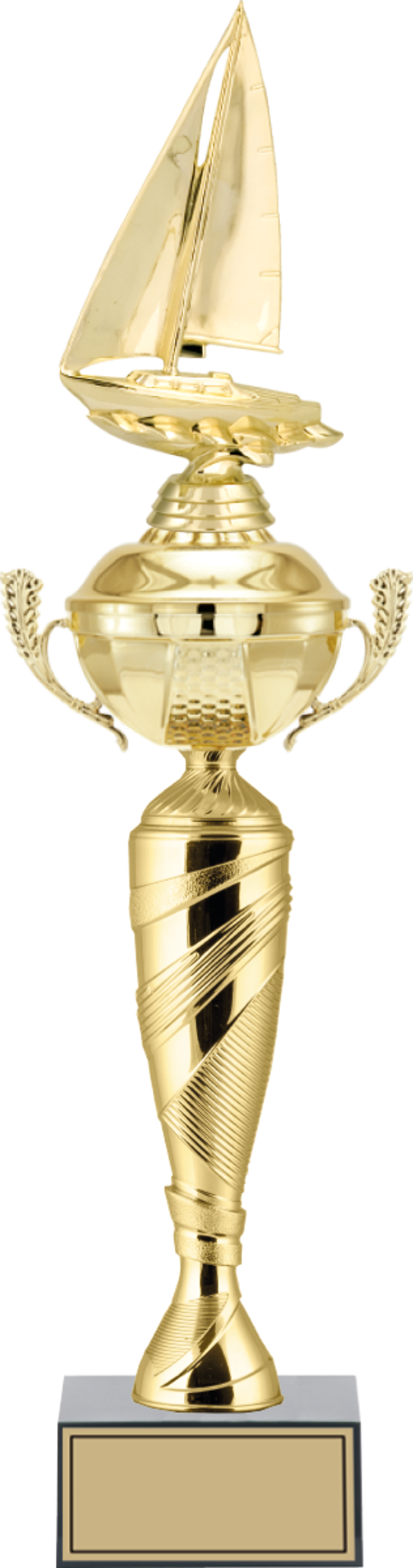 ODAK KUPA - Figürlü Kupalar - Yelken Figürlü Kupalar FG-076 B - 53 cm - Image 1