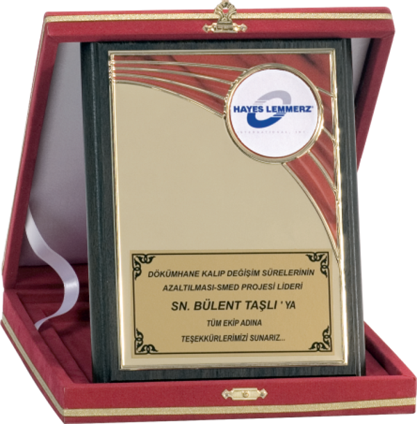ODAK KUPA - Ahşap Plaketler - PL-073 B - 15x20 cm - Image 1