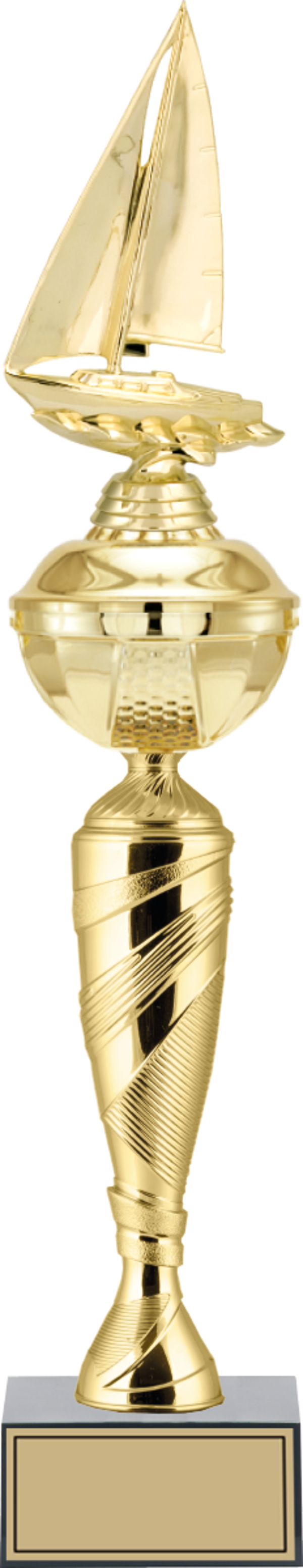 ODAK KUPA - Figürlü Kupalar - Yelken Figürlü Kupalar FG-075 B - 53 cm - Image 1