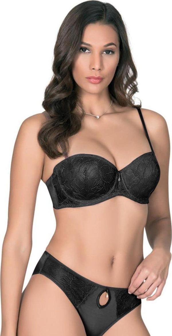 Le Jardin 5105-B Destekli-Balenli Silikon Daine Sütyen Takımı - Image 1