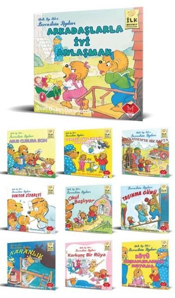Berenstain Ayıları Seti 10'lu - Mikado Yayınları - Image 1