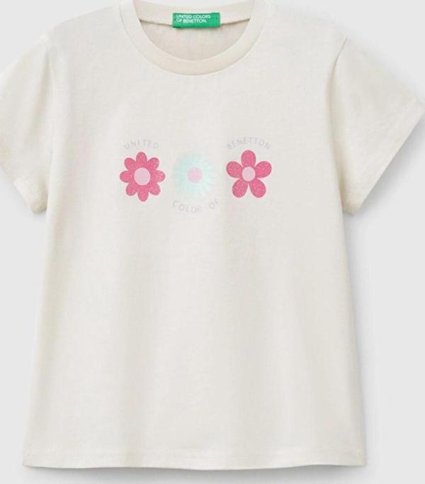 Benetton Kız Bebek Tişört - Image 1