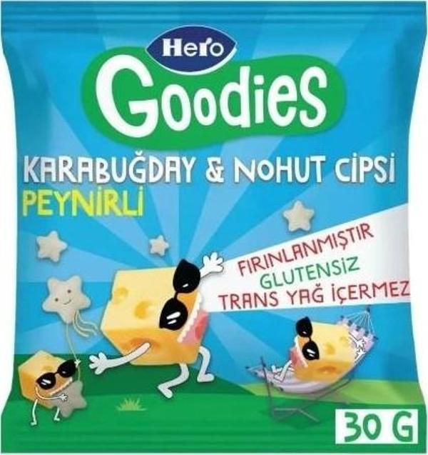 Nessiworld Hero Goodies Peynirli Sağlıklı Cips 30 Gr - Image 1