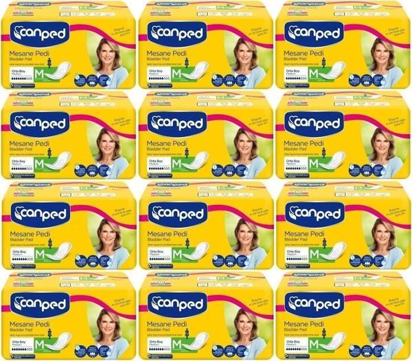 Canped Mesane Pedi Klasik M-orta Boy 120 Adet (12pk*10) - Image 1