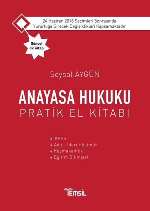 Anayasa Hukuku Pratik El Kitabı - Temsil Kitap - Image 1