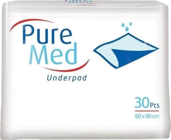 Puremed Hasta Yatak Koruyucu 60*90cm 30 Adet Tekli Pk - Image 1