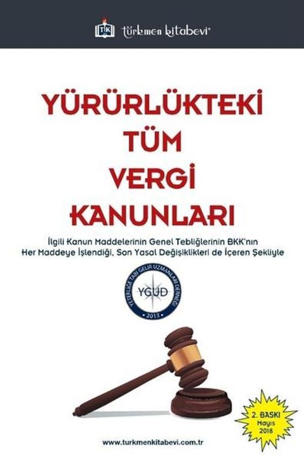 Yürürlükteki Tüm Vergi Kanunları - Türkmen Kitabevi - Image 1