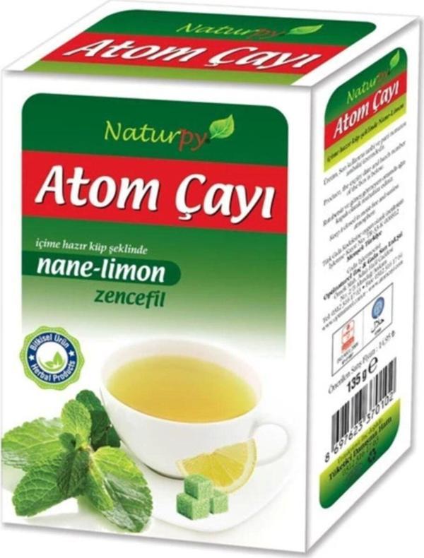 Aybars Baharat Naturpy Atom Cayı Nane Lımon Zencefıl 135Gr. - Image 1
