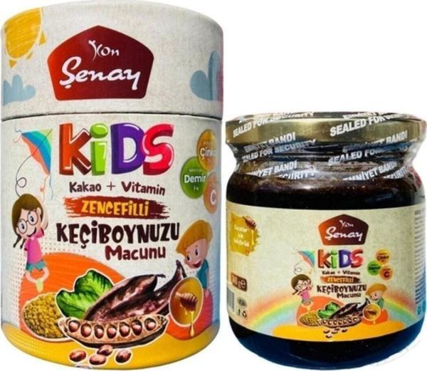 Şenay Kids Keçiboynuzu Macunu Kakao Vitamin Zencefilli 240Grx1 - Image 1