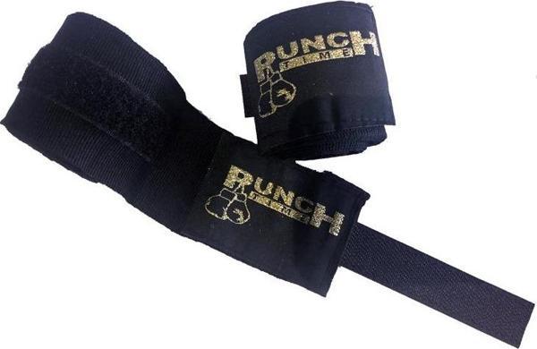 Punch Time Boks Bandajı 3,5 metre x 2adet -Siyah - Image 1