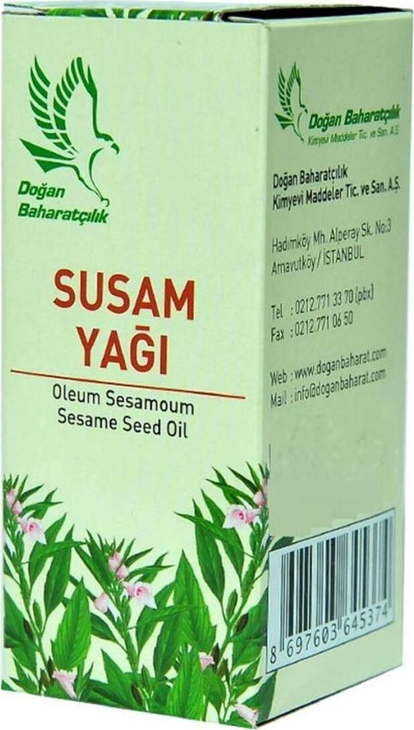Doğan Baharatçılık Susam Yağı 50Cc Doğal Saf Cam Şişe - Image 1