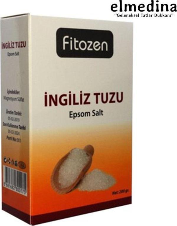 Elmedina Fitozen Ingiliz Tuzu 200 Gr - Image 1