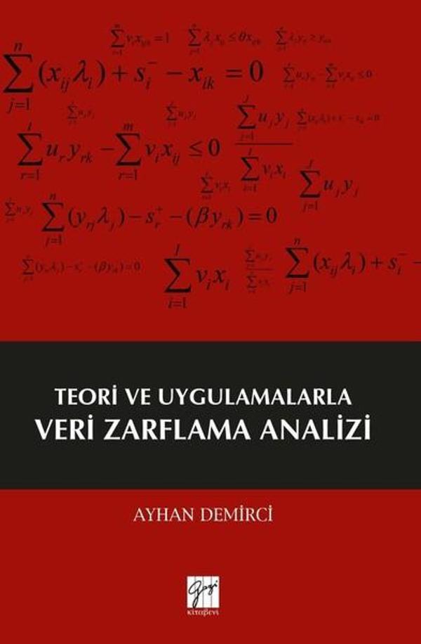Teori ve Uygulamalarla Veri Zarflama Analizi - Gazi Kitabevi - Image 1