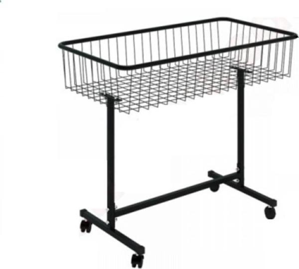 60x110 Cm Tekerlekli Havuz Sepet - Market, Mağaza, Teşhir, Vitrin, Promosyon Havuz Sepeti - Image 1