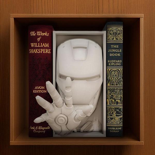 Iron Man Kitaplık Dekoru - Image 1