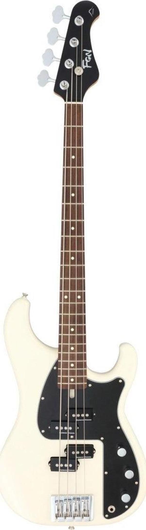Fujigen Mighty Power Bas Gitar JMP2ALR/VWH - Image 1