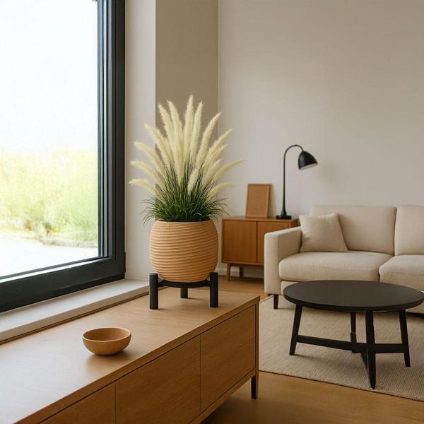 Yuvarlak Ayaklı Modern Saksı - Image 1