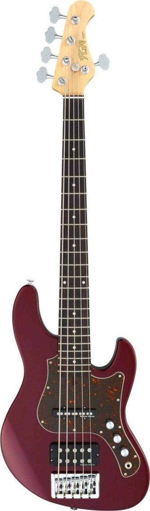Fujigen Mighty Jazz 5 Telli Bas Gitar JMJ52ALRAZM - Image 1
