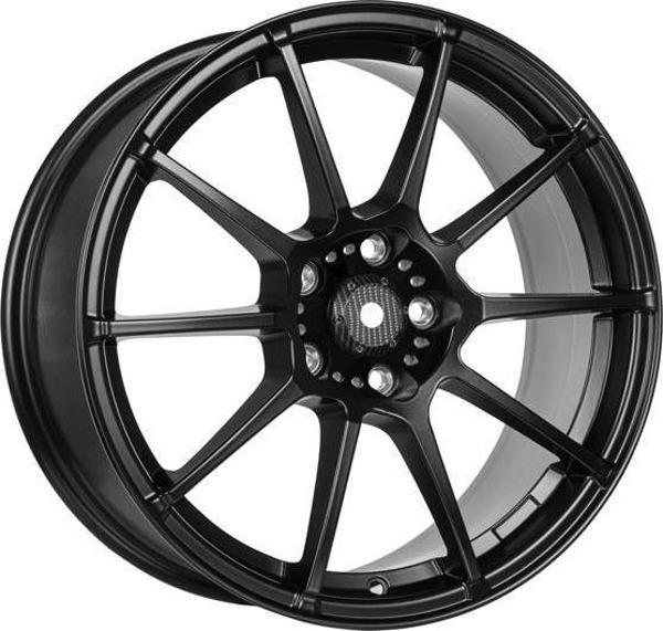 EMR-S1042-161 8.0x18" -5x114.3 ET35 73.1 Matt Black Jant (4 Adet) - Image 1