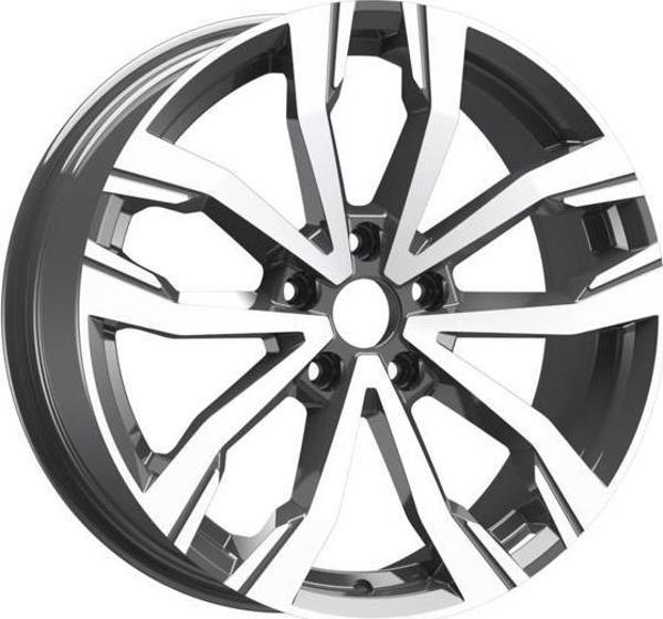 EMR-S1053-21 7.5x17" -5x114 ET40 66.1 Gun Metal Diamond Jant (4 Adet) - Image 1