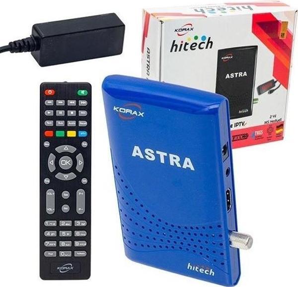 Korax Hitech Astra Tkgsli Full Hd Ip Tv Uydu Alıcısı - Image 1
