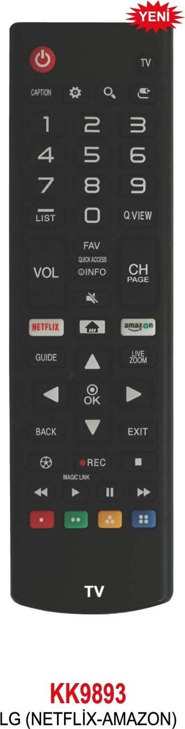 LG (NETFLİX-AMAZON) Lcd KUMANDA - Image 1