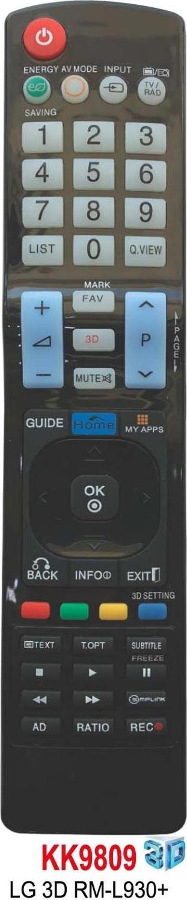 LG 3D RM-L 930+ KUMANDA - Image 1