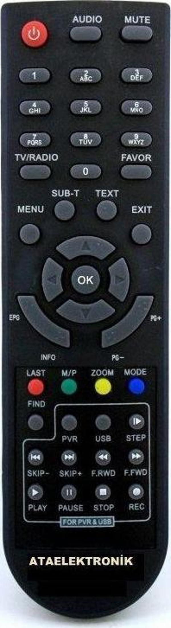 Jameson JS-3010 Uydu Alıcı Kumanda - Image 1