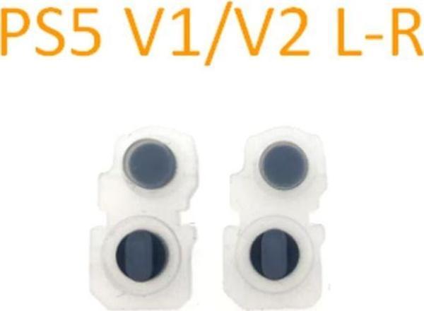 Siar 5 Takım Ps5 V1 V2 Kol Uyumlu Lr L1L2 R1R2 Lastik Takım Playstation 5 Kol Tamir (10 Adet) - Image 1