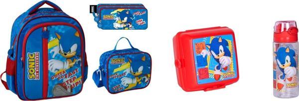 Sonic Okul Çantası SETİ  (5 PARÇA) - Image 1