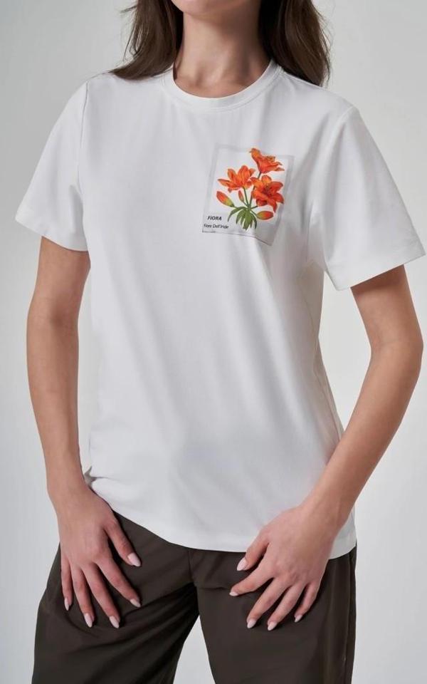 EXUMA KADIN TSHIRT-1522117 BEYAZ - Image 1