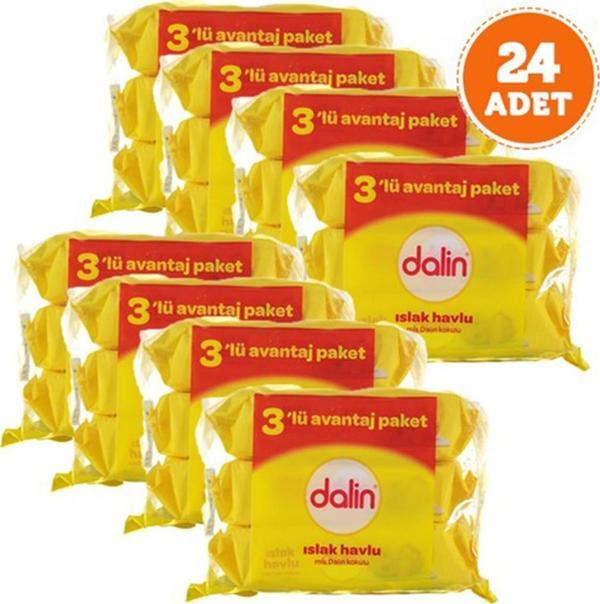 Dalin Islak Mendil 56'lı x 24 Adet 1344 Yaprak - Image 1