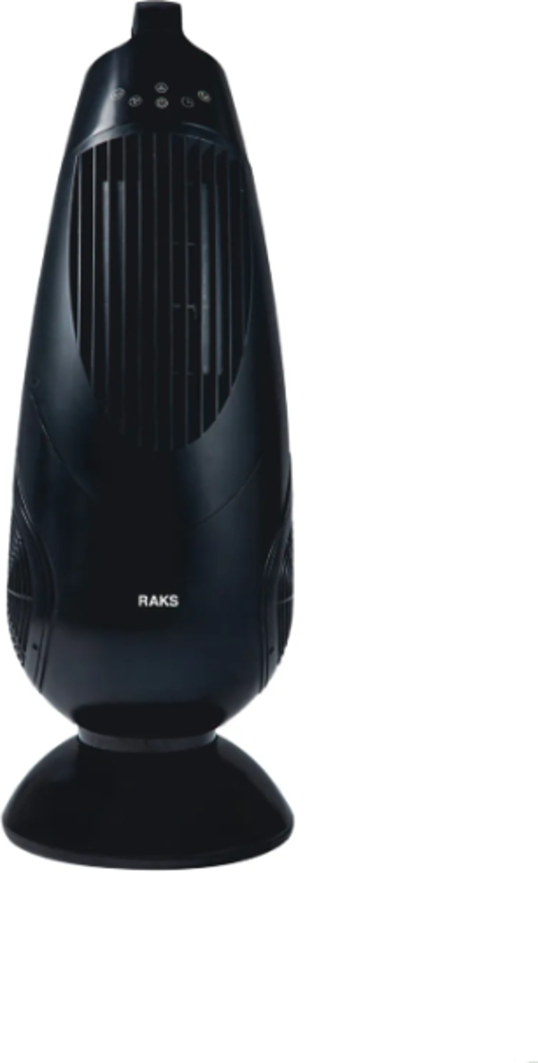 Raks Teos Plus Siyah Kule Tipi Vantilatör - Image 1